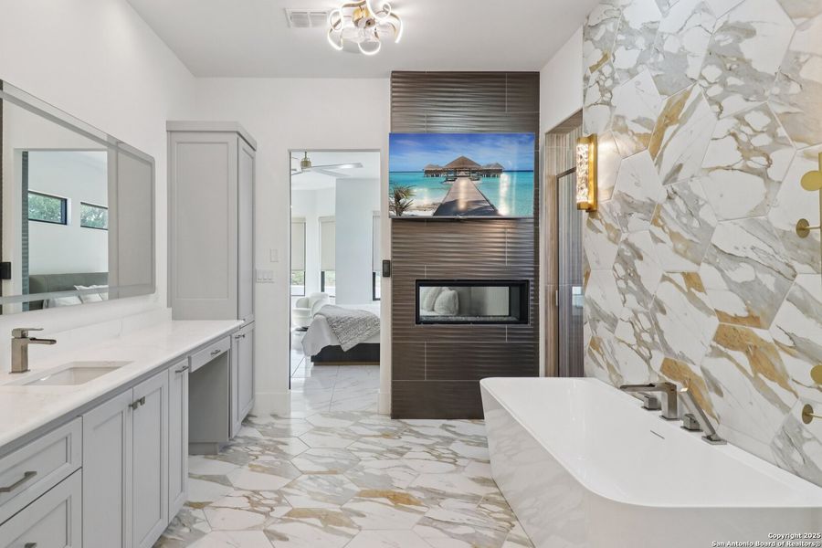 Furnished interior view inside a new home in , San Antonio (Image 12). Furnished interior view inside a new home in , San Antonio (Image 12).