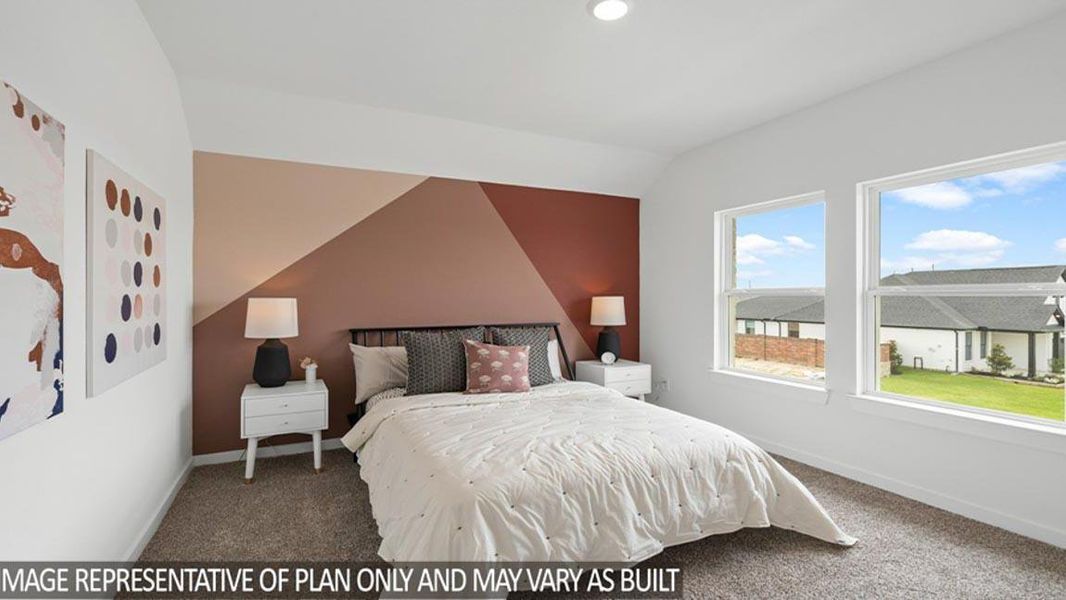 Furnished interior view inside a new home in Silverthorne, Conroe (Image 26).