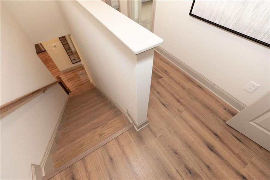 Furnished interior view inside a new home in Waterhaven Single Family, Cumming (Image 7).