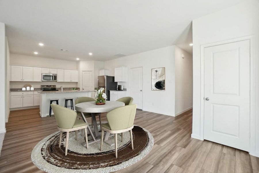 Furnished interior in a model home at Windmill Farms in Forney (Image 18). Furnished interior in a model home at Windmill Farms in Forney (Image 18).