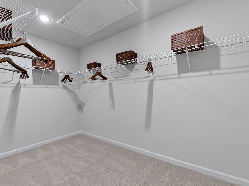 Spacious, unfurnished interior of a new home in Cadence Meadows, Zebulon (Image 20).