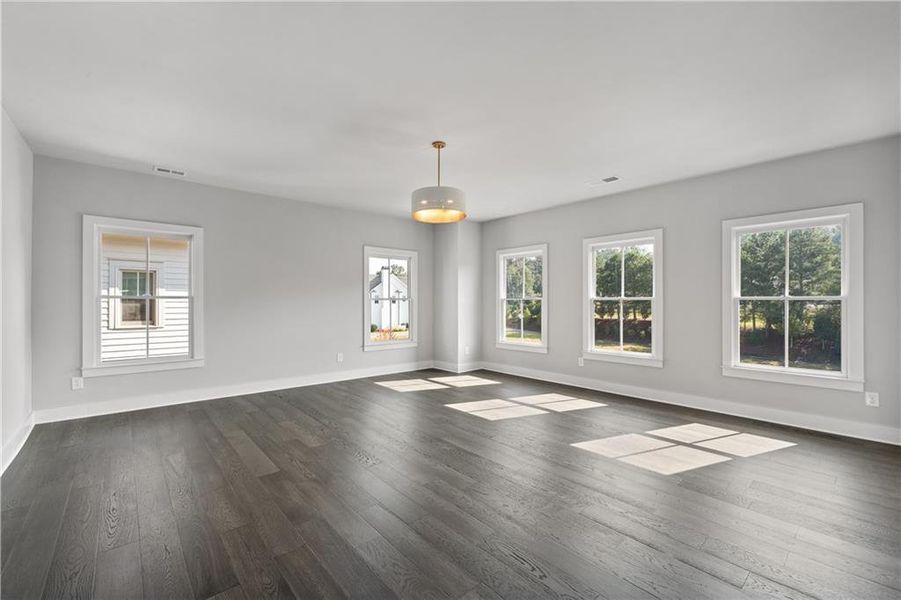 Spacious, unfurnished interior of a new home in Crossroads, Milton (Image 20). Spacious, unfurnished interior of a new home in Crossroads, Milton (Image 20).