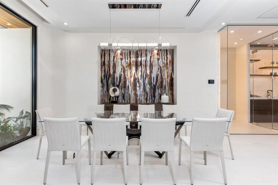 Furnished interior view inside a new home in , Fort Lauderdale (Image 20).