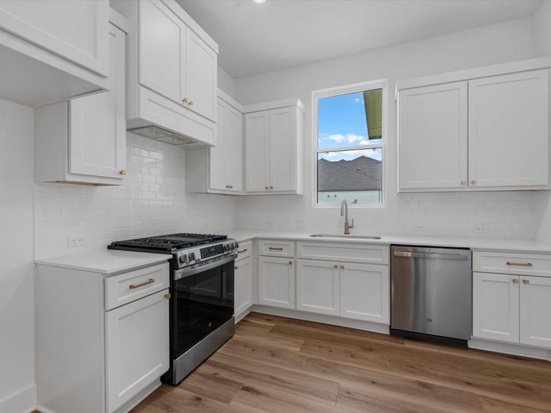 Furnished interior view inside a new home in The Estates at James Lane, Fulshear (Image 8).