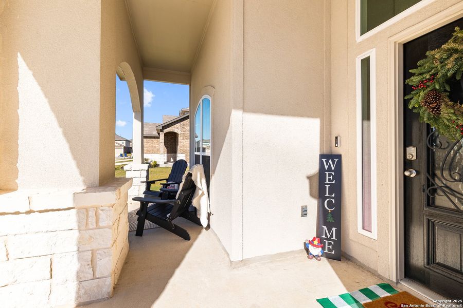 Exterior details and patio area of a home in , Cibolo (Image 3). Exterior details and patio area of a home in , Cibolo (Image 3).