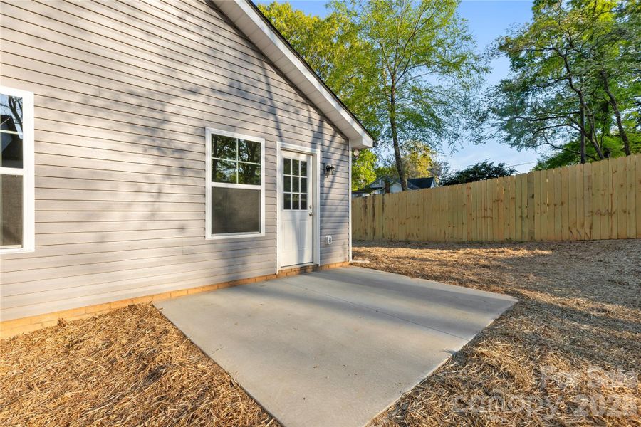 Exterior details and patio area of a home in , Kannapolis (Image 3).