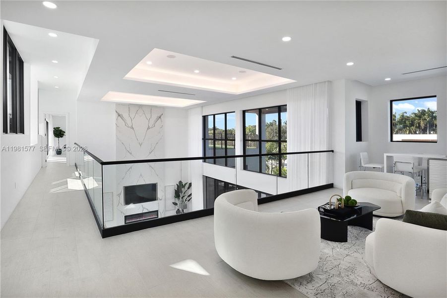 Furnished interior view inside a new home in , Davie (Image 9).