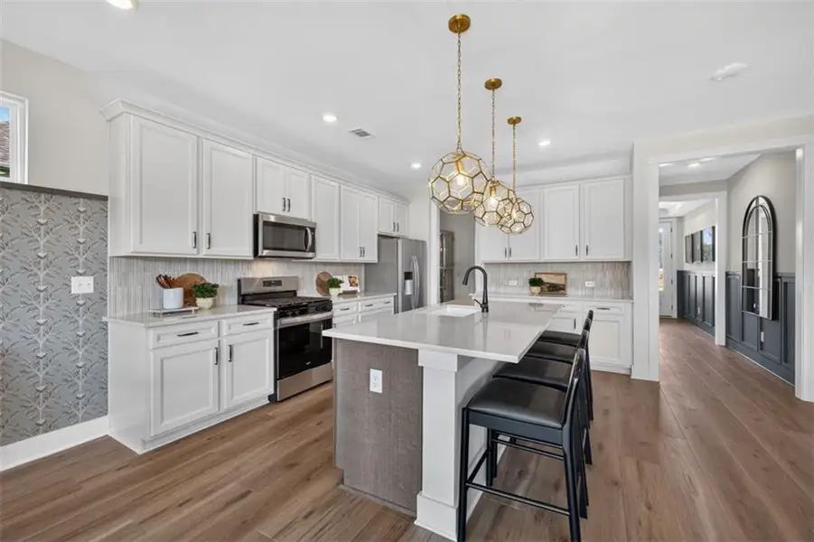 Furnished interior view inside a new home in Amherst, McDonough (Image 19).