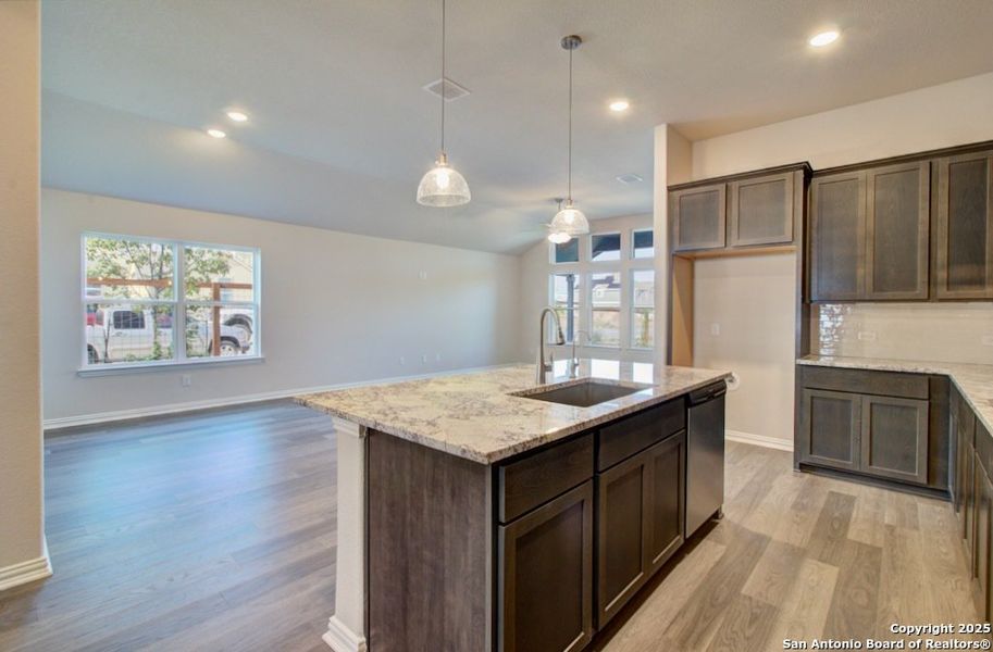 Furnished interior view inside a new home in The Crossvine, Schertz (Image 5).