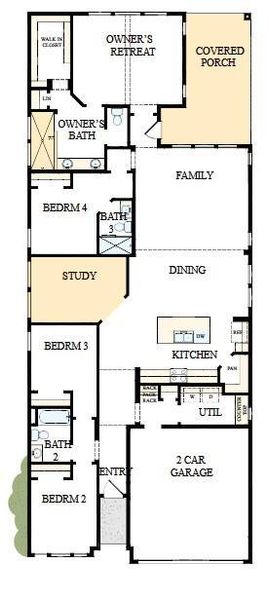The success of a floor plan is the way you can move through it…You’ll be amazed at how well this home lives…We call it traffic patterns.