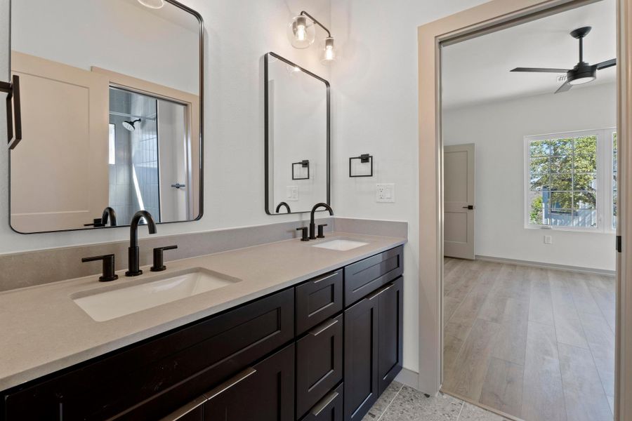 Furnished interior view inside a new home in , Austin (Image 11).