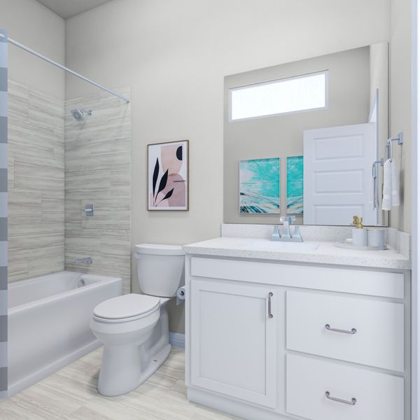 Representative furnished interior of a home built from the Longspur by Tri Pointe Homes in Clopton Farms, Montgomery (Image 24). Representative furnished interior of a home built from the Longspur by Tri Pointe Homes in Clopton Farms, Montgomery (Image 24).