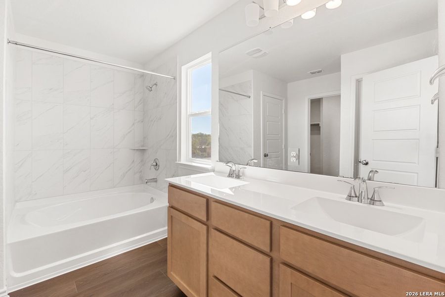 Furnished interior view inside a new home in Knox Ridge, Converse (Image 9).
