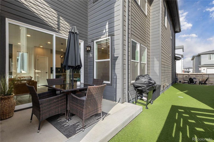 Exterior details and patio area of a home in , Littleton (Image 23).