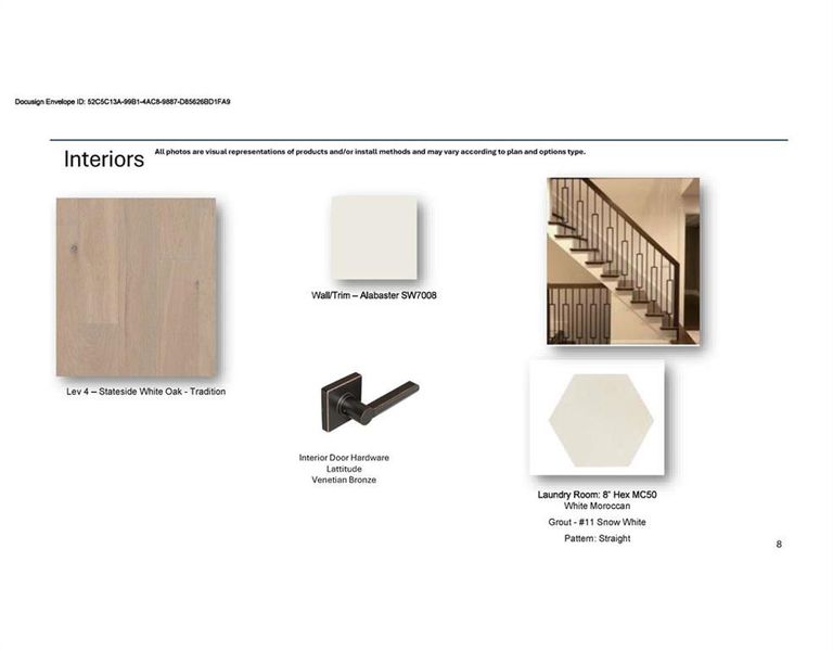 Sample of building materials used in homes in Park Walke, Alpharetta (Image 45).