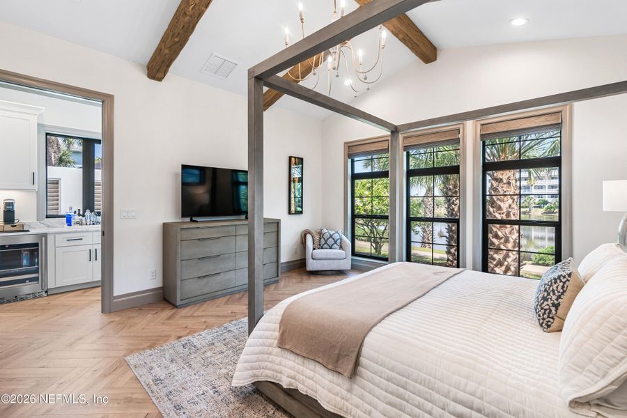 Furnished interior view inside a new home in , Palm Coast (Image 19).