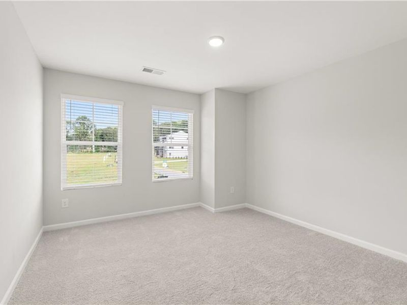 Spacious, unfurnished interior of a new home in Hemingway, Cumming (Image 19). Spacious, unfurnished interior of a new home in Hemingway, Cumming (Image 19).