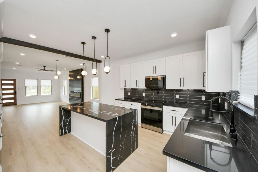 Furnished interior view inside a new home in , Houston (Image 5).