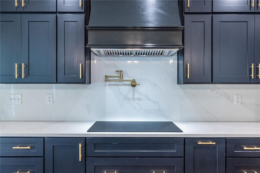 Close-up of interior finishes inside a home in , Dallas (Image 21).