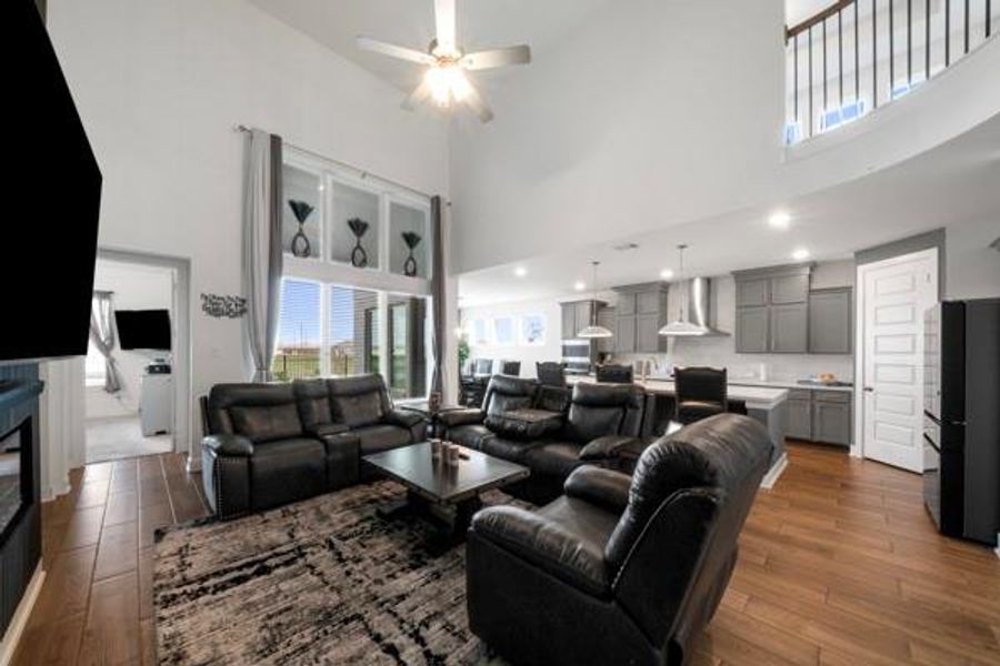 Furnished interior view inside a new home in , Katy (Image 5).