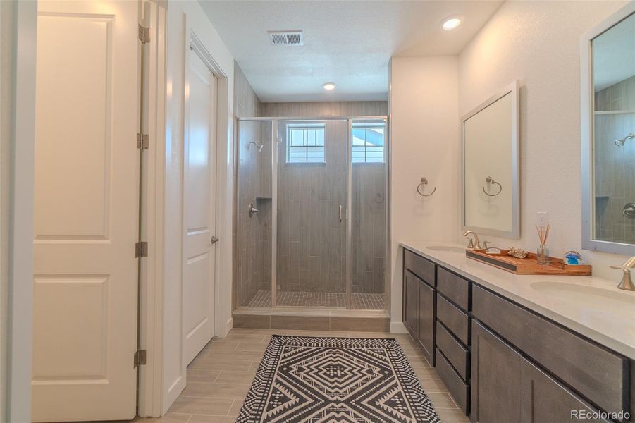 Furnished interior view inside a new home in , Parker (Image 26).