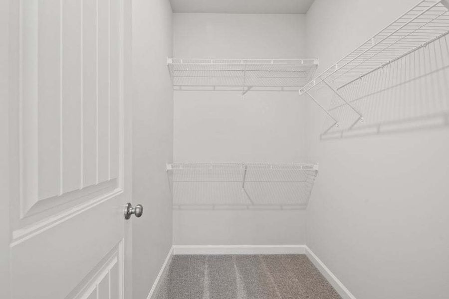 Representative unfurnished interior of a home built from the Camellia by Caviness & Cates Communities in Bartlett Manor, Youngsville (Image 48).