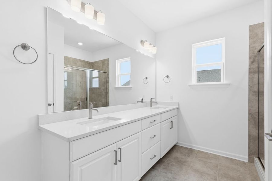Furnished interior view inside a new home in Ridge at Sugar Creek, Indian Land (Image 4).