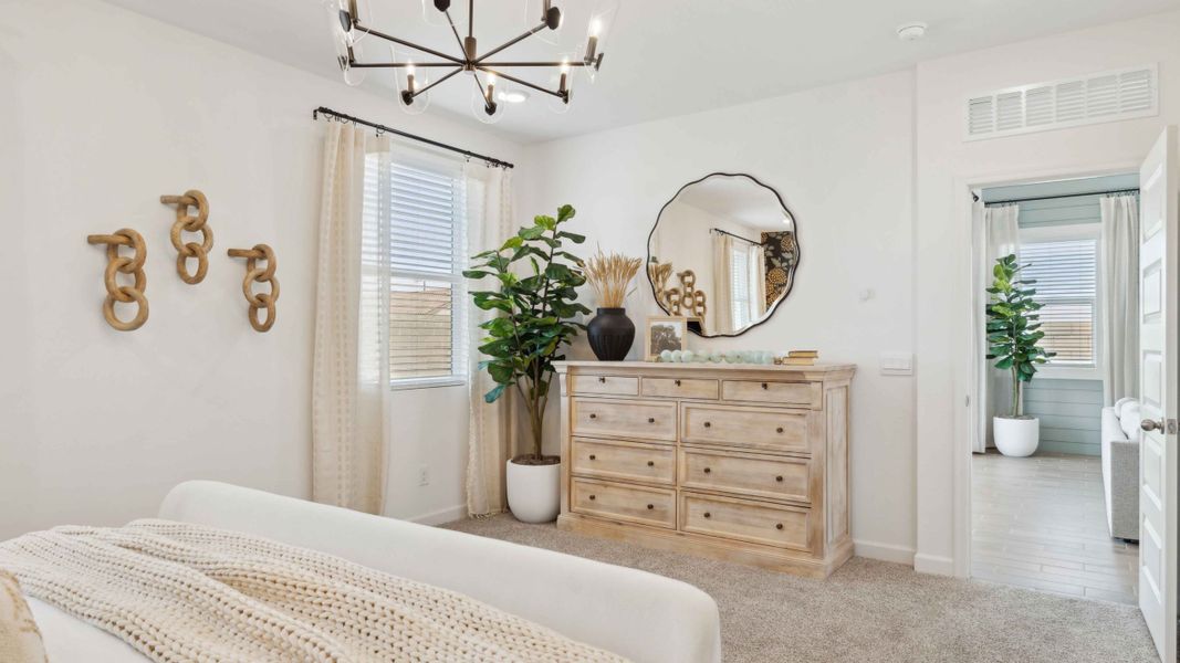 Representative furnished interior of a home built from the Stork by D.R. Horton in Apache Farms, Buckeye (Image 26).