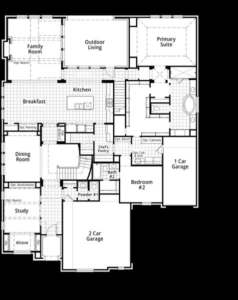 Downstairs Floor Plan