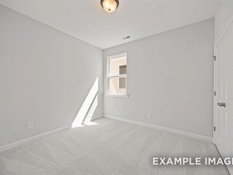 Spacious, unfurnished interior of a new home in Forestville Yard, Knightdale (Image 15). Spacious, unfurnished interior of a new home in Forestville Yard, Knightdale (Image 15).