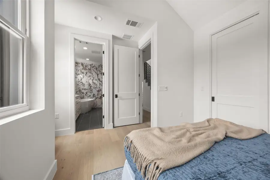 Furnished interior view inside a new home in , Austin (Image 37).