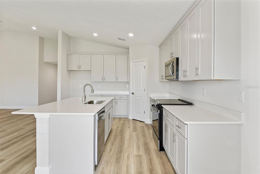 Furnished interior view inside a new home in Cherrywood Preserve, Ocala (Image 4).