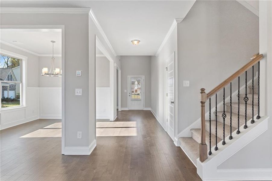 Spacious, unfurnished interior of a new home in Stratford Square, Lawrenceville (Image 26).