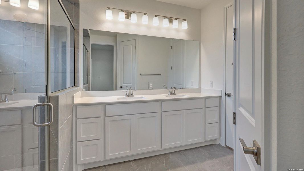 Furnished interior view inside a new home in Kallison Ranch, San Antonio (Image 6).