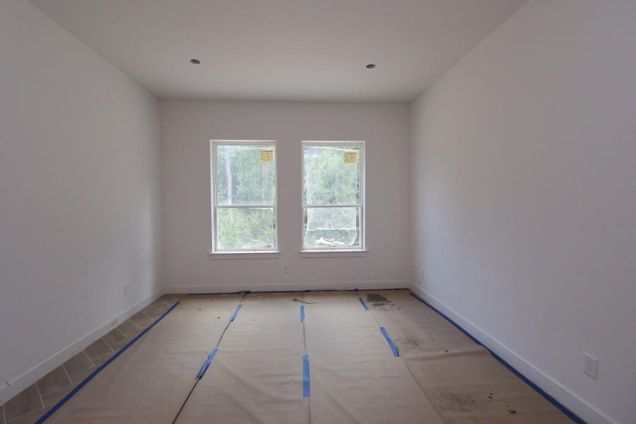 In-progress construction of a new home in The Woodlands Hills - Summit Collection, Willis, TX (Image 6). In-progress construction of a new home in The Woodlands Hills - Summit Collection, Willis, TX (Image 6).