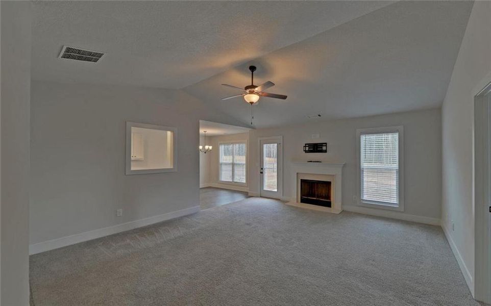 Spacious, unfurnished interior of a new home in , Hartwell (Image 33).