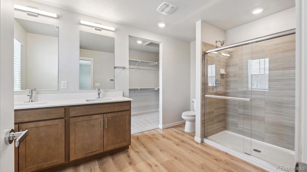 Furnished interior view inside a new home in Horizon Uptown, Aurora (Image 7).