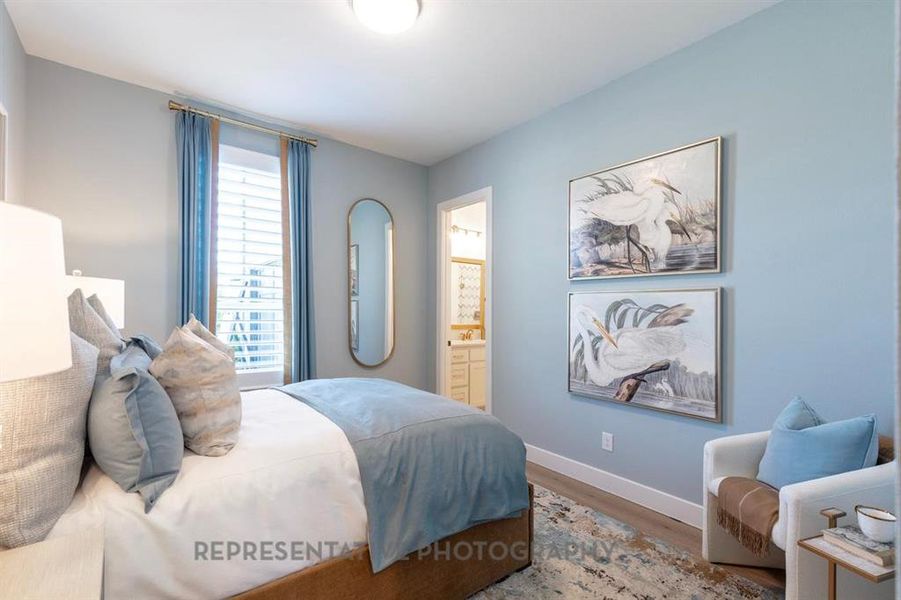 Furnished interior view inside a new home in The Parks at Wilson Creek, Celina (Image 18).