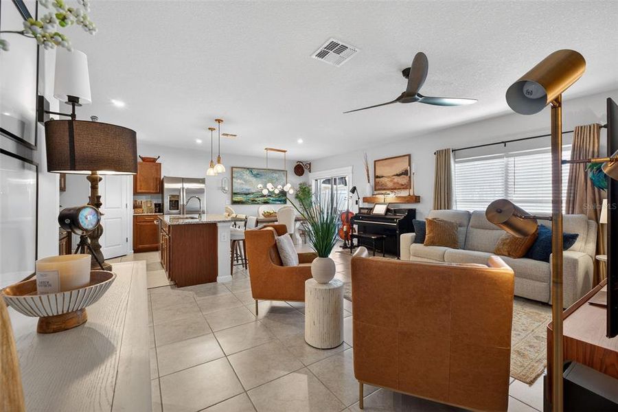 Furnished interior view inside a new home in Laurel Glen, Haines City (Image 14).