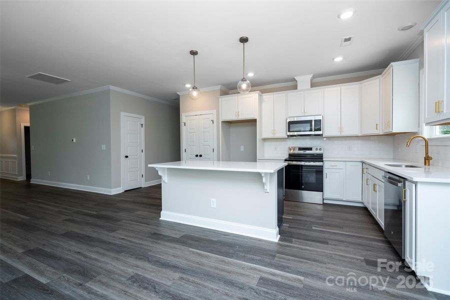 Furnished interior view inside a new home in , Charlotte (Image 10). Furnished interior view inside a new home in , Charlotte (Image 10).