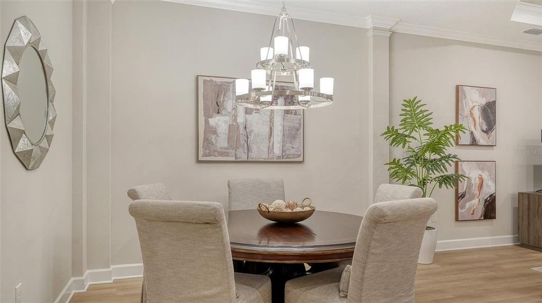 Furnished interior view inside a new home in Esplanade at Azario Lakewood Ranch, Lakewood Ranch (Image 4).