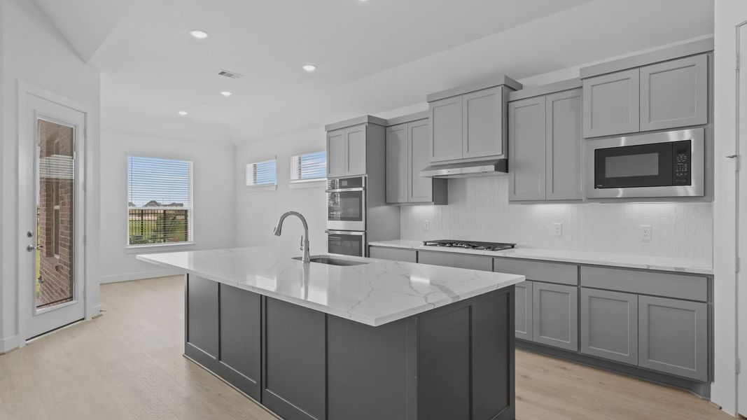 Furnished interior view inside a new home in Newhaven, Manor (Image 9).