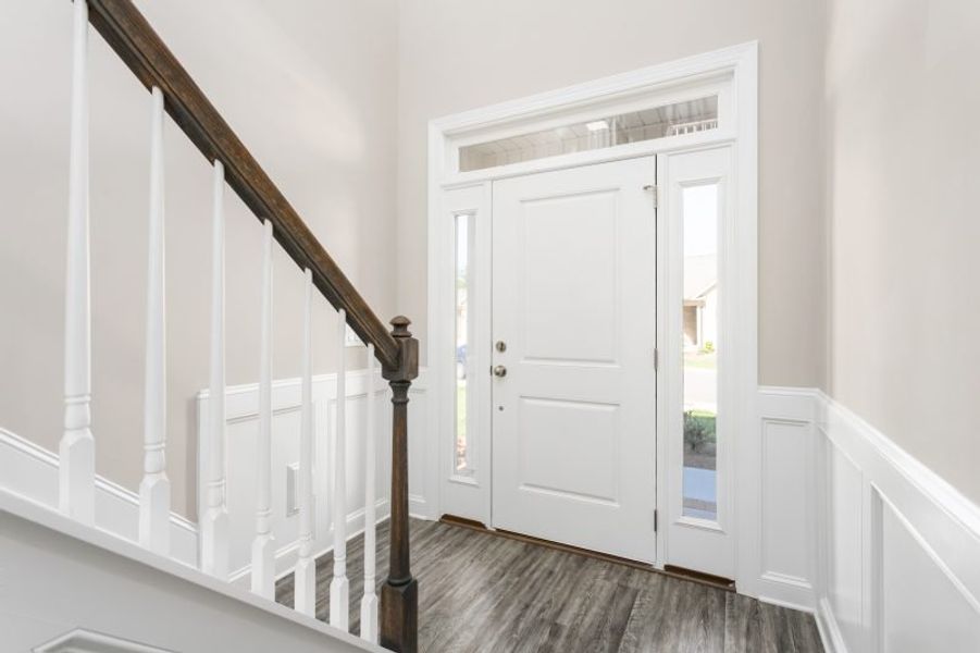 Representative unfurnished interior of a home built from the Greenwich by Keystone Homes NC in Northborough, Colfax (Image 22). Representative unfurnished interior of a home built from the Greenwich by Keystone Homes NC in Northborough, Colfax (Image 22).