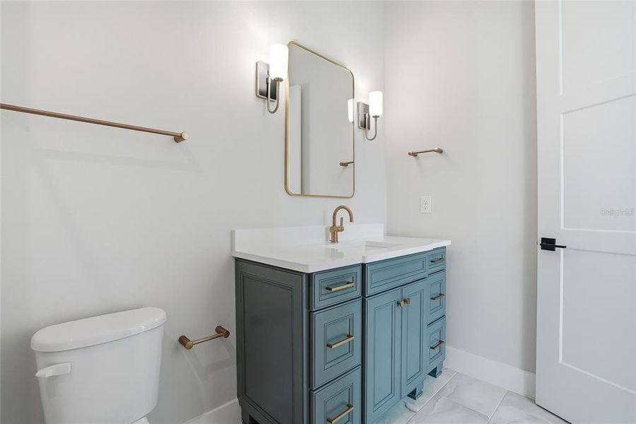 Furnished interior view inside a new home in , St. Petersburg (Image 35).