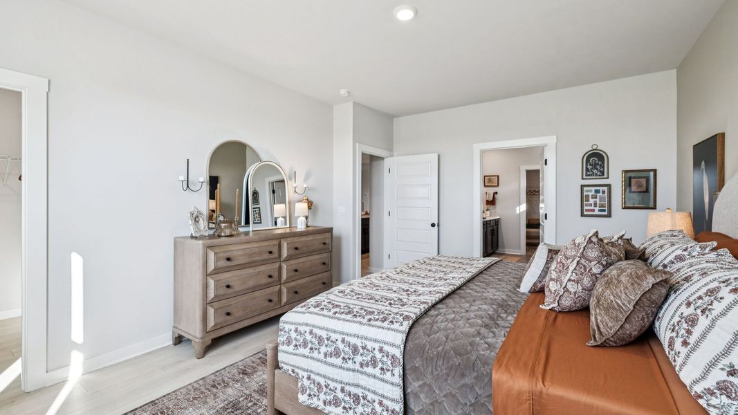 Representative furnished interior of a home built from the CLIFTON by D.R. Horton in Nexus South, Gallatin (Image 22).