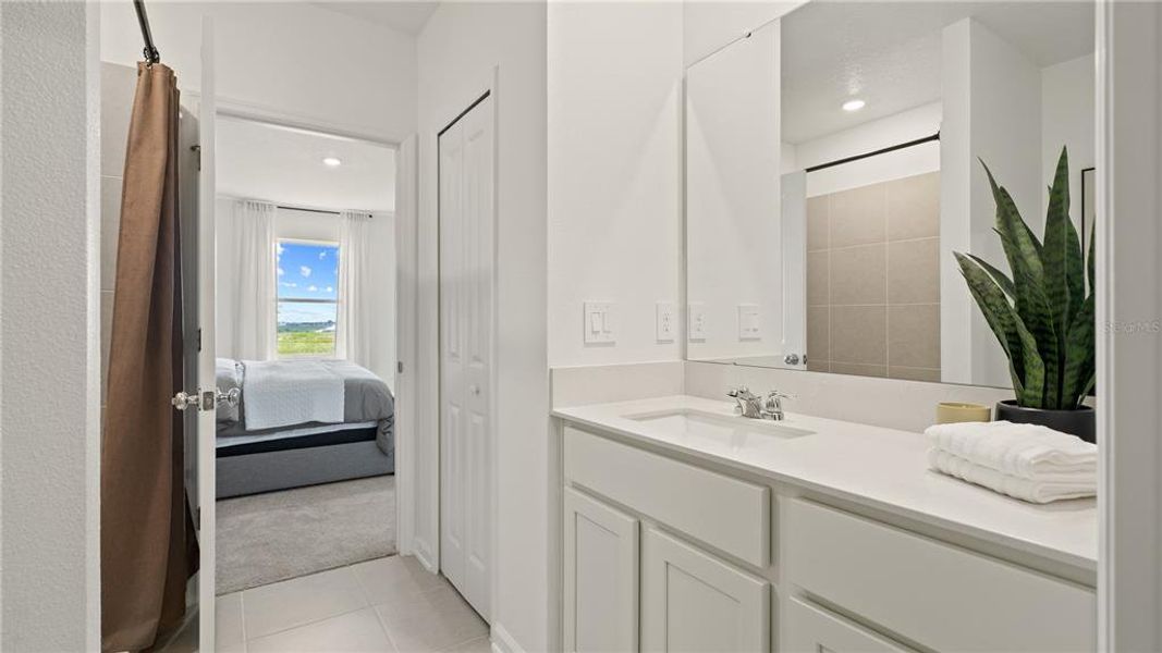 Furnished interior view inside a new home in Wynnstone, Davenport (Image 20). Furnished interior view inside a new home in Wynnstone, Davenport (Image 20).