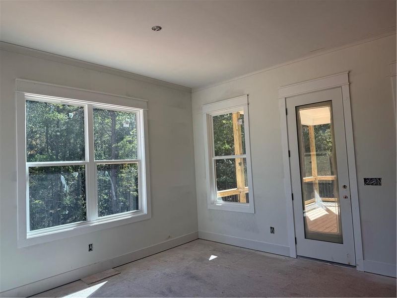 In-progress construction of a new home in , Waleska, GA (Image 13).