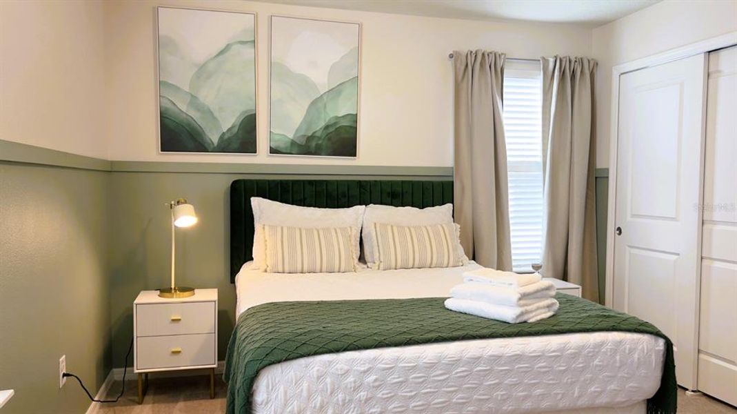 Furnished interior view inside a new home in , Clermont (Image 8).