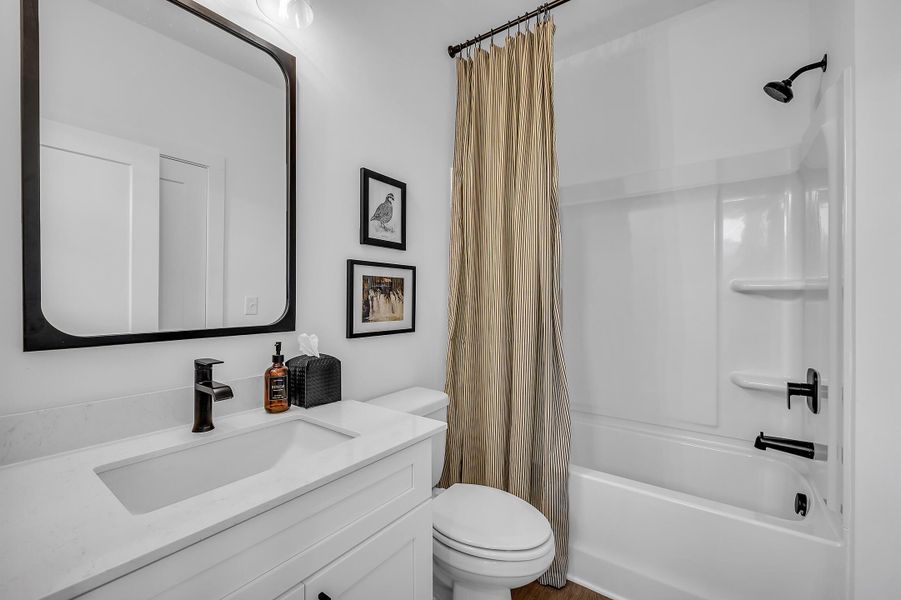 Furnished interior view inside a new home in BelleWether, Chattanooga (Image 15).