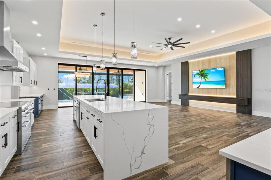 Furnished interior view inside a new home in , Cape Coral (Image 5). Furnished interior view inside a new home in , Cape Coral (Image 5).